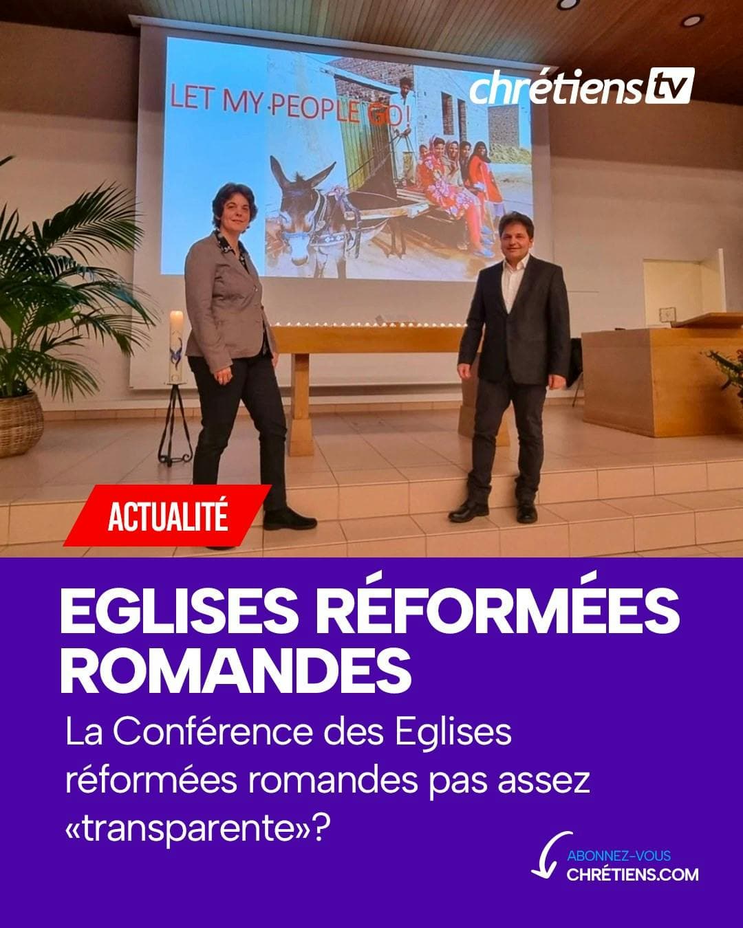 Lors de son synode qui s’est déroulé 14 et 15 juin à Yverdon, l’Eglise réformée vaudoise a demandé plus de clarté sur les débats menés au sein de la Conférence des Eglises réformées romandes.